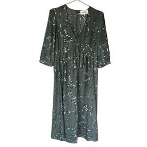 Ba&Sh Mosiris Midi Dress Size Small